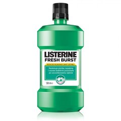 Жидкость для полоскания рта Listerine Freshburst 500 мл цена и информация | Для ухода за зубами | kaup24.ee