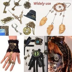 '200/50/20g DIY antiikmetallist Steampunk Gear ripatsiga kella sihverplaat ehete valmistamise tarvikute valmistamiseks' hind ja info | Ehete valmistamine, helmestamine | kaup24.ee