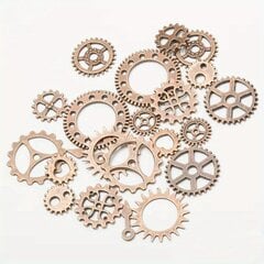 '200/50/20g DIY antiikmetallist Steampunk Gear ripatsiga kella sihverplaat ehete valmistamise tarvikute valmistamiseks' hind ja info | Ehete valmistamine, helmestamine | kaup24.ee