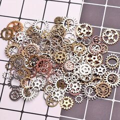 '200/50/20g DIY antiikmetallist Steampunk Gear ripatsiga kella sihverplaat ehete valmistamise tarvikute valmistamiseks' hind ja info | Ehete valmistamine, helmestamine | kaup24.ee