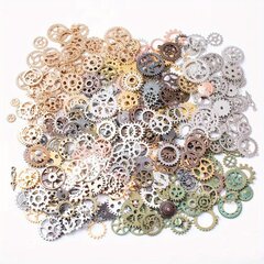 '200/50/20g DIY vintage metallist Steampunk Gear ripatsiga kella sihverplaat ehete valmistamise tarvikute valmistamiseks' hind ja info | Ehete valmistamine, helmestamine | kaup24.ee