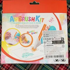 'Crafty Play Brush Creative Toy – käeshoitav pihustatav värvipliiats, ideaalne paberi, käte, jalanõude ja riiete jaoks, 6-8 aastat.' hind ja info | Kunstitarbed, voolimise tarvikud | kaup24.ee