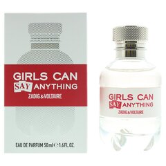 Духи для женщин Zadig & Voltaire Girls Can Say Anything EDP 50 мл цена и информация | Женские духи | kaup24.ee