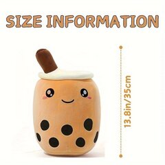 '35,05 cm - Armas ja pehme Boba's Fruit Milk Tea Plush Toy - ideaalne pidudele, kaisustele ja kallistustele! - 8 stiili teie valikul!' hind ja info | Pehmed mänguasjad | kaup24.ee