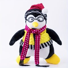 'Рождественский пингвин-обнимашка, плюшевые игрушки, пингвин на Хэллоуин, мягкие игрушки, подарки на день благодарения, рождественский декор, подарки, вещи для подростков' цена и информация | Мягкие игрушки | kaup24.ee