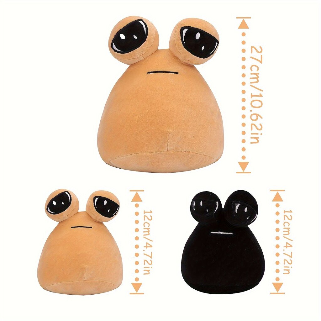 '1 komplekt Kawaii Alien Family plüüsmänguasi armas topis mänguasi 26,97cm emme topis tulnukas 2 mini tulnuka topisega looma sees tõmblukuga Kõht täidisega suured silmad Tulnukad mänguasjad Kodusisustus Sünnipäevakingitus' hind ja info | Pehmed mänguasjad | kaup24.ee