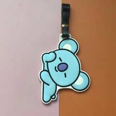 '1 tk. BT21 Cartoon Anime pagasilipik Väike rippuv dekoratiivne riputussilt' hind ja info | Pehmed mänguasjad | kaup24.ee