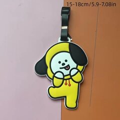 '1 tk. BT21 Cartoon Anime pagasilipik Väike rippuv dekoratiivne riputussilt' hind ja info | Pehmed mänguasjad | kaup24.ee