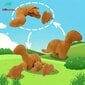 '4 tk Dino ja Chicken Nugget Plush mängukomplekt 45 cm Stegosaurus Plush Chicken Mummy topitud loom 3 väikese ülipehme multifilmi kallistusmänguasjaga Kawaii sünnipäeva lihavõttekingitus' цена и информация | Pehmed mänguasjad | kaup24.ee