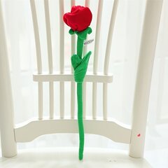 '1 tk kangast multikas roos Palus mängukardin pannal lillekimp Lille imitatsioon võltslill painutatav vars raudtraat' hind ja info | Aplikatsioonid, dekoratsioonid, kleebised | kaup24.ee