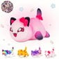 'KaiMao AF® 61 tk 9,8 tolli Goddess Cat Plush + 60 kleebised - Meemeows Cat Plush Collection - 100% polüestrist plüüsist tikitud padi - kogutav kassi topisloom' цена и информация | Pehmed mänguasjad | kaup24.ee