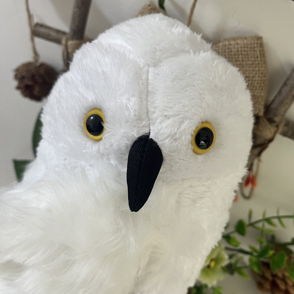 '1 tk White Owl Messenger Creative Doll Plush mänguasi' цена и информация | Pehmed mänguasjad | kaup24.ee