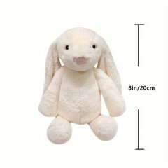 'Drop Ear Rabbit Plush Doll Animal Kawaii Plush dekoratiivne ornament poistele tüdrukutele sünnipäevakingitus 8 tolli/20 cm' hind ja info | Pehmed mänguasjad | kaup24.ee