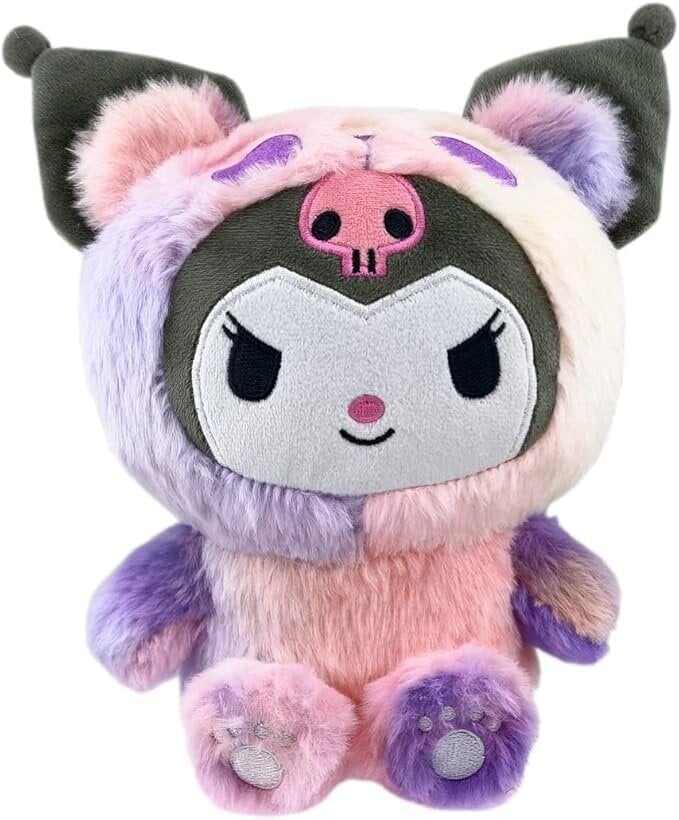 'Hello Kitty Kawaii Kuromi &amp; Cinnamoroll plüüsis mänguasi - 25 cm pehme anime padjaga mänguasi Tamagotchi koera meloodia, ideaalne jõulukink Kurumi sünnipäevapeokink' hind ja info | Pehmed mänguasjad | kaup24.ee