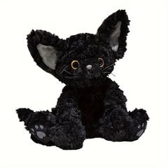 '30 см/11,81 дюйма, мягкая мягкая игрушка черного кота, утяжеленная кошка' цена и информация | Мягкие игрушки | kaup24.ee