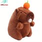 '2tk Capybara Plush võtmehoidja - Väike armas Capybara ripats plüüsis Capybara nukk kohev mänguloom täidisega loomad Kilpkonna seljakott Cavy Plush lihavõtted sõbrapäeva emadepäeva kodu' hind ja info | Pehmed mänguasjad | kaup24.ee