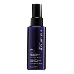 Сыворотка для защиты волос от тепла Shu uemura Yubi Blonde Anti Brass Purple, 100 мл цена и информация | Маски, масла, сыворотки | kaup24.ee