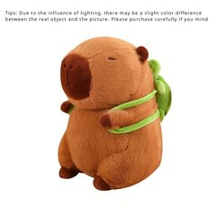 '1 tk Capibara plüüsis mänguasi Capibara kilpkonna seljakott Capibara kingitus sõpradele' hind ja info | Pehmed mänguasjad | kaup24.ee
