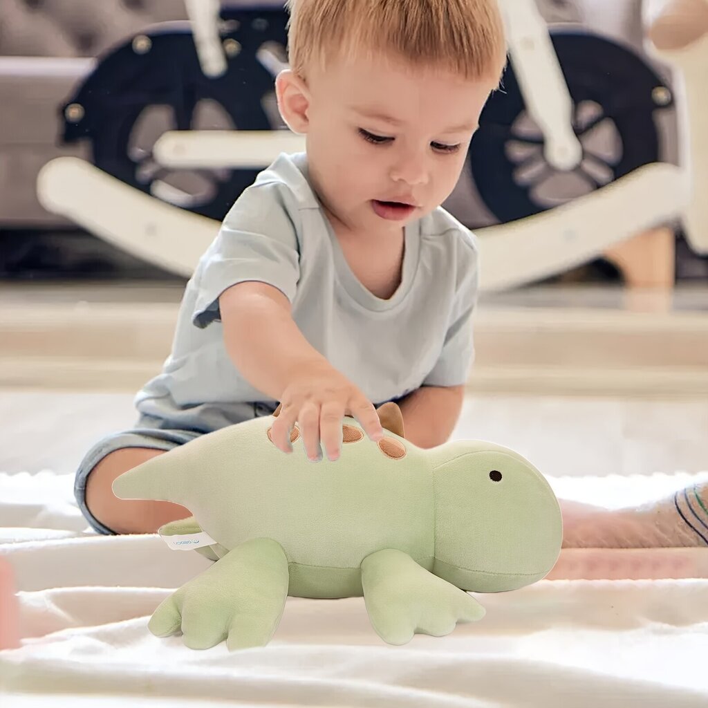 '40,13 cm Roheline Stegosaurusega kaalutud dinosauruse täidisega loom, 100% puuvillaste osakestega kaalutud dinosauruste plüüsis mänguasjad ärevuse vastu – pehmed mugavad plüüsist plaastrid Käsitöö dino Halloweeni jõulumänguasjad poistele, tüdrukutele' hind ja info | Pehmed mänguasjad | kaup24.ee