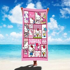 'Sari Hello Kitty armas multikas suur sall Kawaii kaneeli koer Kuromi rannavannirätik päikesepuhkuse rannarätik' hind ja info | Pehmed mänguasjad | kaup24.ee