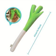 '42 cm / 16,8-tolline Anime Cosplay Scallion Short Plush täidisega mänguasjad Hiina roheline sibul Scallion Pepper Mänguasi Tantsurekvisiidid Animatsioon Sünnipäeva jõulukingid' hind ja info | Pehmed mänguasjad | kaup24.ee