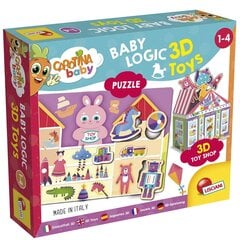 DANTE Lisciani Carotina Baby Logic3D mänguasjad 92543 цена и информация | Мягкие игрушки | kaup24.ee