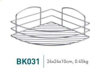 Nurgariiul Benedomo 24x24x10cm hind ja info | Vannitoa sisustuselemendid ja aksessuaarid | kaup24.ee