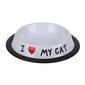 Out of the Blue Stainless-steel Feeding Dish &quot;I love my cat&quot; hind ja info | Muu köögitehnika | kaup24.ee