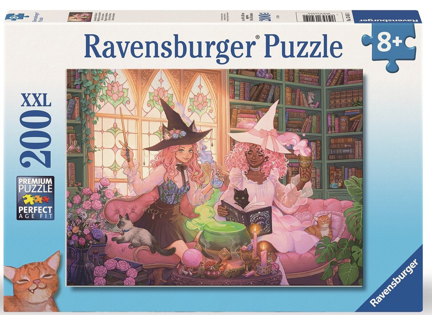 ravensburger pusle 200 tk enchanted library hind ja info | Pusled | kaup24.ee