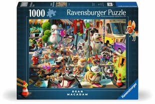 ravensburger pusle 1000 tk koerajalutaja hind ja info | Pusled | kaup24.ee