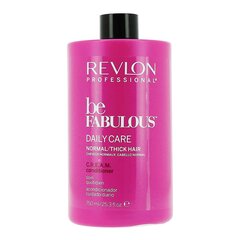 Кондиционер для волос Revlon Be Fabulous Daily Care C.R.E.A.M. 750 мл цена и информация | Кондиционеры | kaup24.ee