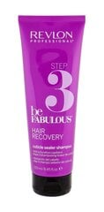 Šampoon kahjustatud juustele Revlon Professional Be Fabulous Recovery Step 3 250 ml цена и информация | Шампуни | kaup24.ee