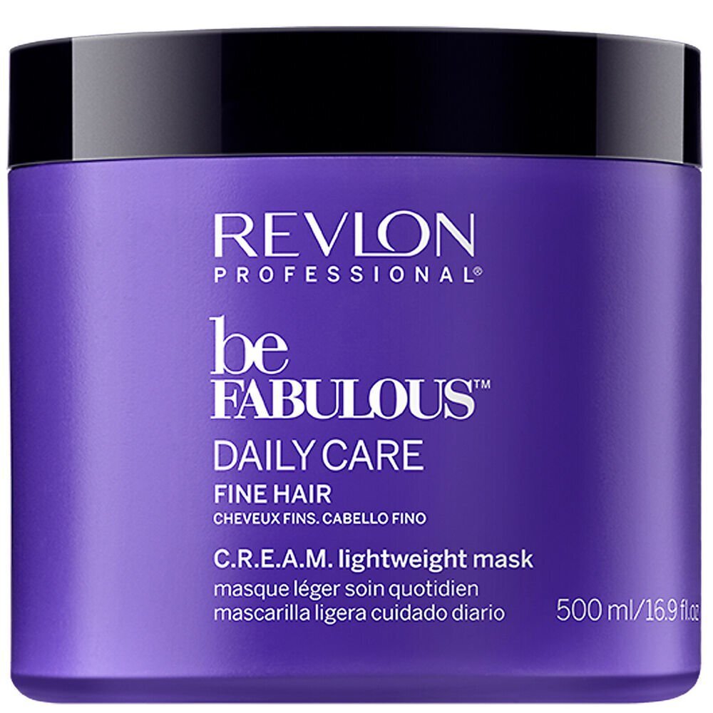 Õrn mask Revlon Professional Be Fabulous Daily Care Fine Hair Cream Lightweight 500 ml цена и информация | Maskid, õlid, seerumid | kaup24.ee