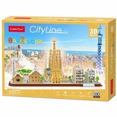 3D пазл «Barcelona» Cubic Fun, 186 д. цена и информация | Пазлы | kaup24.ee