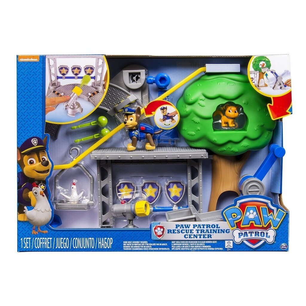 Komplekt PAW PATROL Rescue Training Center hind ja info | Poiste mänguasjad | kaup24.ee