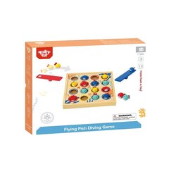 Деревянная настольная игра Flying Fish Tooky Toy цена и информация | Настольные игры, головоломки | kaup24.ee