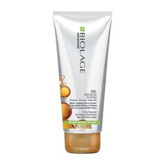 Pähejäetav taastav juuksekreem Matrix Biolage Advanced Oil Renew System Leave-In 200 ml цена и информация | Маски, масла, сыворотки | kaup24.ee