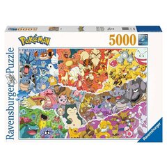 Пазл Pokemon Ravensburger, 5000д цена и информация | Пазлы | kaup24.ee