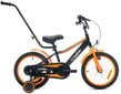 Laste jalgratas 16 tolli Tracker bike neon oranž Sun Baby цена и информация | Jalgrattad | kaup24.ee