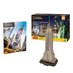 Cubic Fun Empire State Building NG 3D pusle hind ja info | Lauamängud ja mõistatused | kaup24.ee