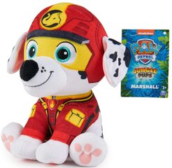 Maskott Paw Patrol Jungle Pups Marshall pehme pehmo koer 18 cm цена и информация | Мягкие игрушки | kaup24.ee