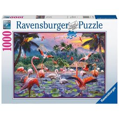 Пазл Ravensburger 1000 шт Фламинго цена и информация | Пазлы | kaup24.ee