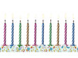 Sünnipäevaküünlad Magic Mix, 6 cm, 240 tk. hind ja info | Peokaunistused | kaup24.ee