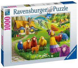 Ravensburger Puzzle The Happy Sheep Yarn Shop 1000pc 16949 цена и информация | Пазлы | kaup24.ee