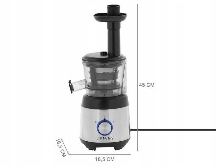 Transa Electronics JuiceWell 400 W, must hind ja info | Mahlapressid | kaup24.ee