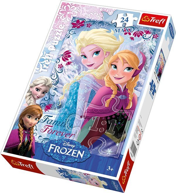 Puzzle Trefl Frozen, 24 osa цена и информация | Pusled | kaup24.ee