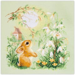 Tikkimiskomplekt Magic Needle "Meadow Stories. Bunny" 510-355 hind ja info | Tikkimistarvikud | kaup24.ee