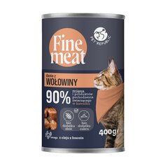 PetRepublic Fine Meat для взрослых кошек всех пород с говядиной, 400 г. цена и информация | Кошачьи консервы | kaup24.ee