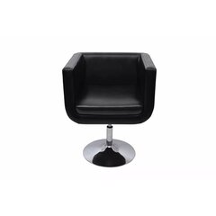 Клубные кресла, черные, 2 шт. цена и информация | Кресла в гостиную | kaup24.ee