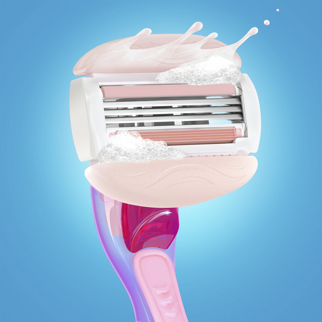 Raseerimispead naistele Gillette Venus ComfortGlide Spa Breeze, 4 tk. hind ja info | Raseerimisvahendid | kaup24.ee